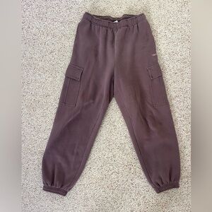 Aritzia TNA COZY FLEECE MEGA CARGO JOGGER